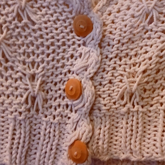 *Crochet Button Bolero Medium - Picture 3 of 8